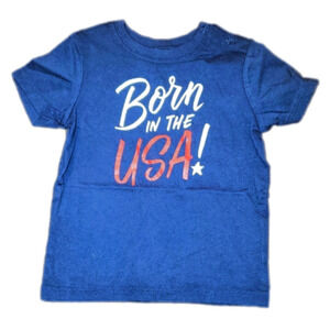 GYMBOREE Born in the USA baby tee 18-24 months